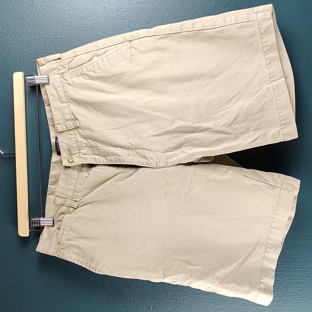 Polo by Ralph Lauren Khaki Men's Flat Front Shorts